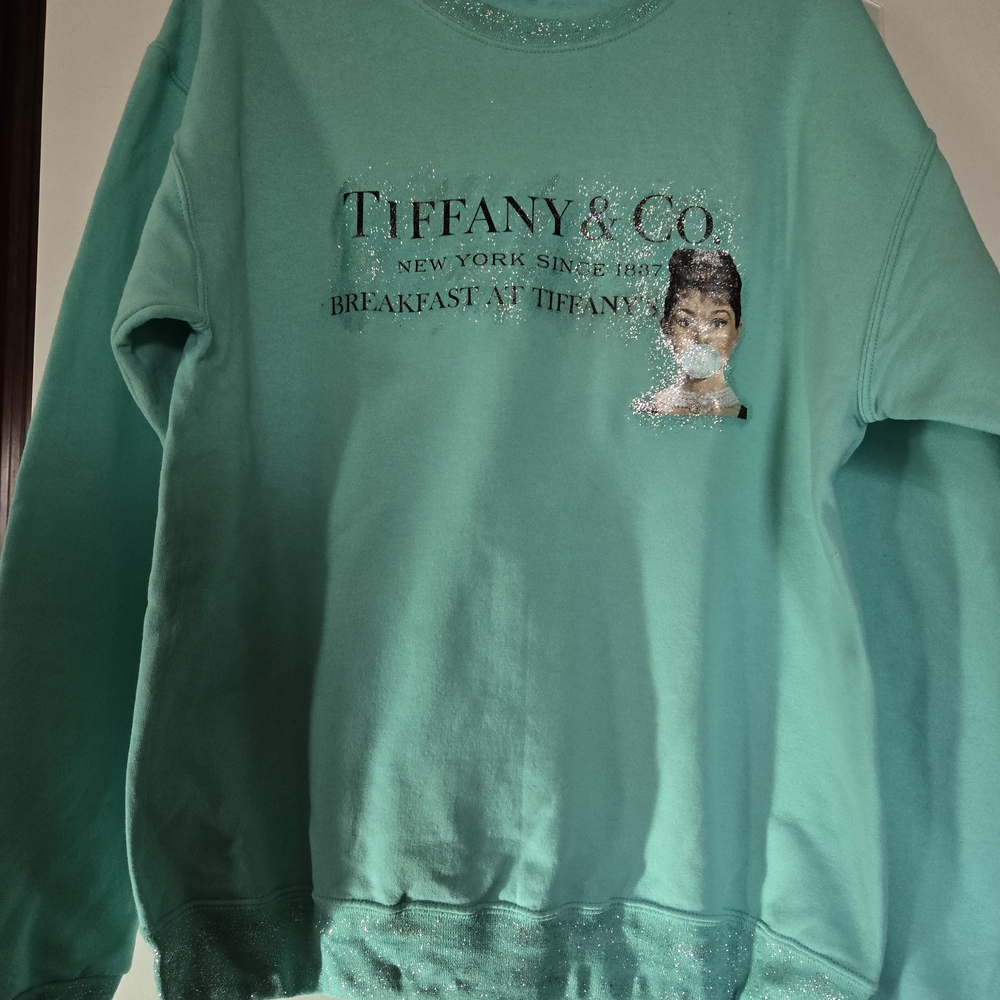 Tiffany & Co. Teal Sweatshirt